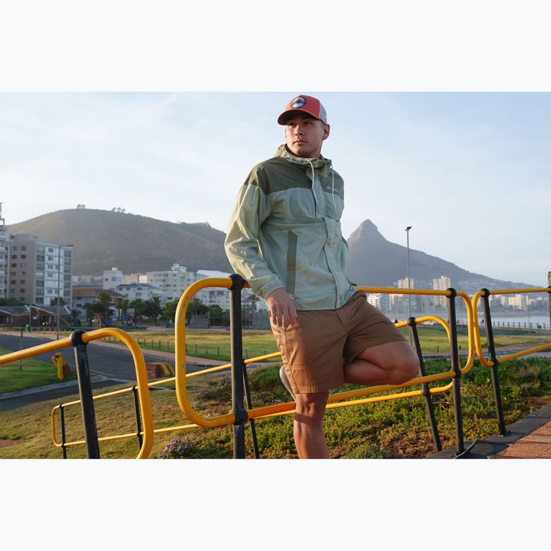 Pánske trekingové šortky Columbia Landroamer Twill delt 7