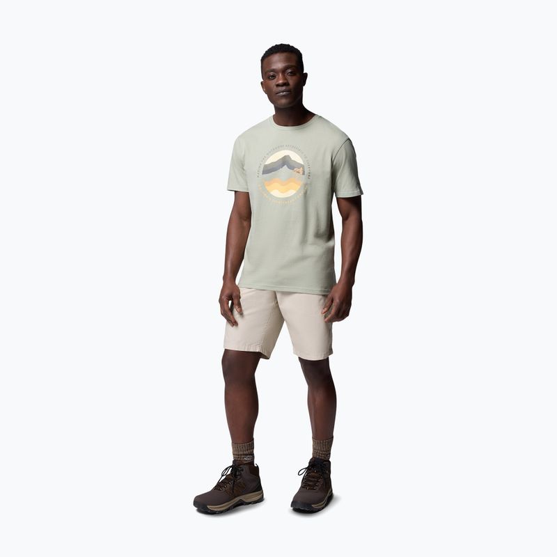 Pánske tričko Columbia Path Lake Graphic Tee II safari/circular 2