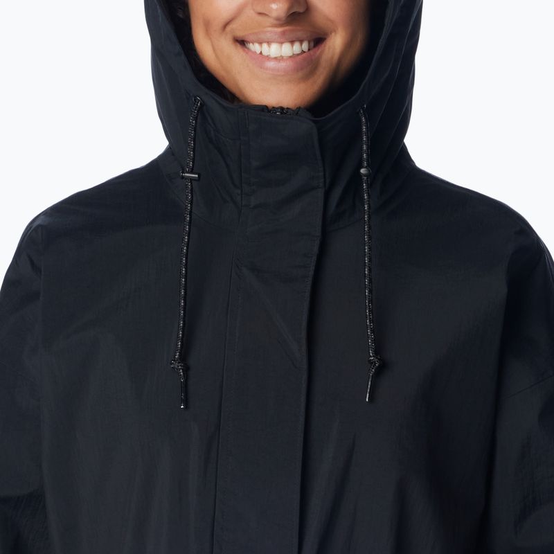 Dámska hybridná bunda Columbia Splash Side II parka black crinkle 6