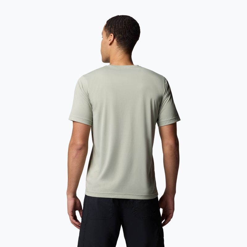 Pánske tričko Columbia Hike Pocket Crew safari/greenscape 2