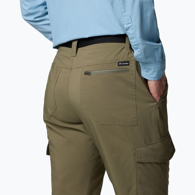 Pánske trekingové nohavice Columbia Skien Valley Cargo stone green 6