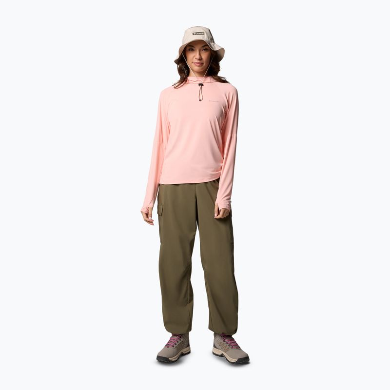 Dámska mikina Columbia Skien Valley Hoodie pink sand 2