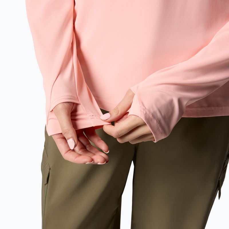 Dámska mikina Columbia Skien Valley Hoodie pink sand 6