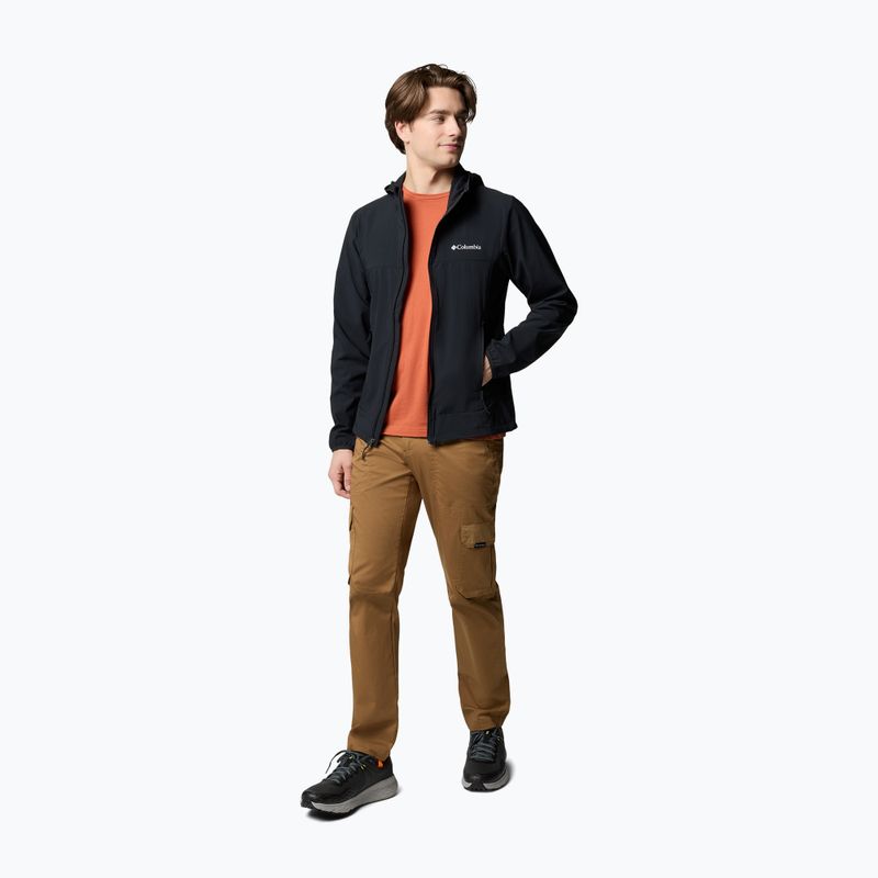 Pánska softshellová bunda Columbia Heather Canyon black 2
