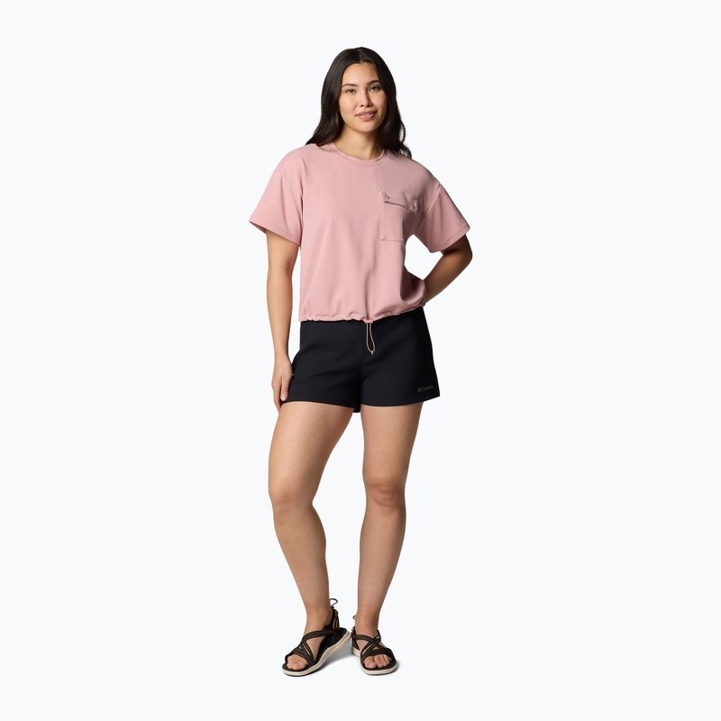 Dámske tričko Columbia Granite Point Knit Eraser Pink 2