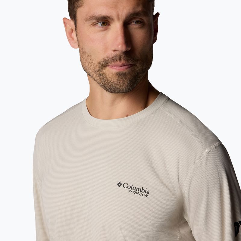Pánske tričko longsleeve Columbia Cirque River Pro Crew dark stone 5