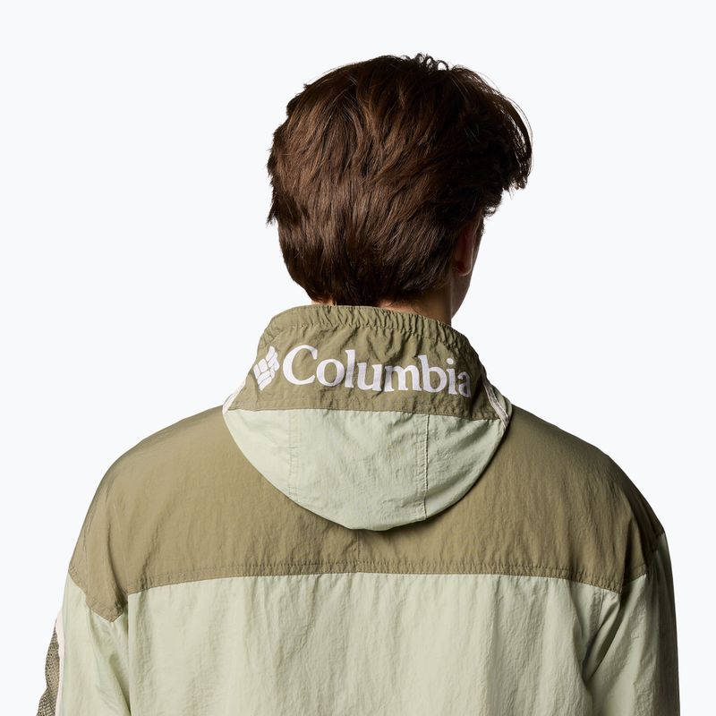 Pánska vetrovka Columbia Challenger II Windbreaker safari/stone green 6