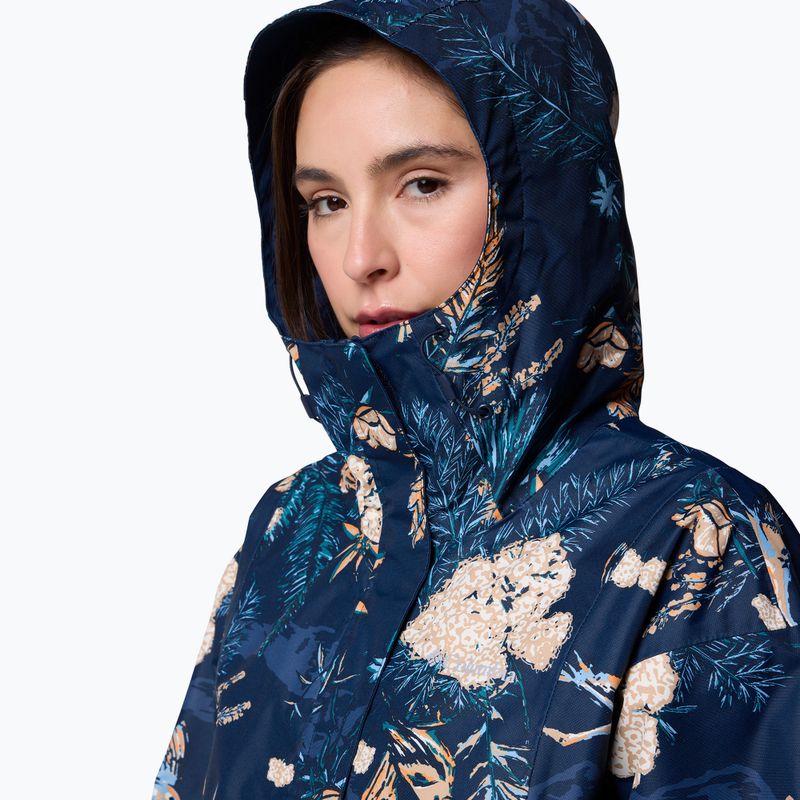 Dámska hybridná bunda Columbia Hikebound Printed collegiate navy 6