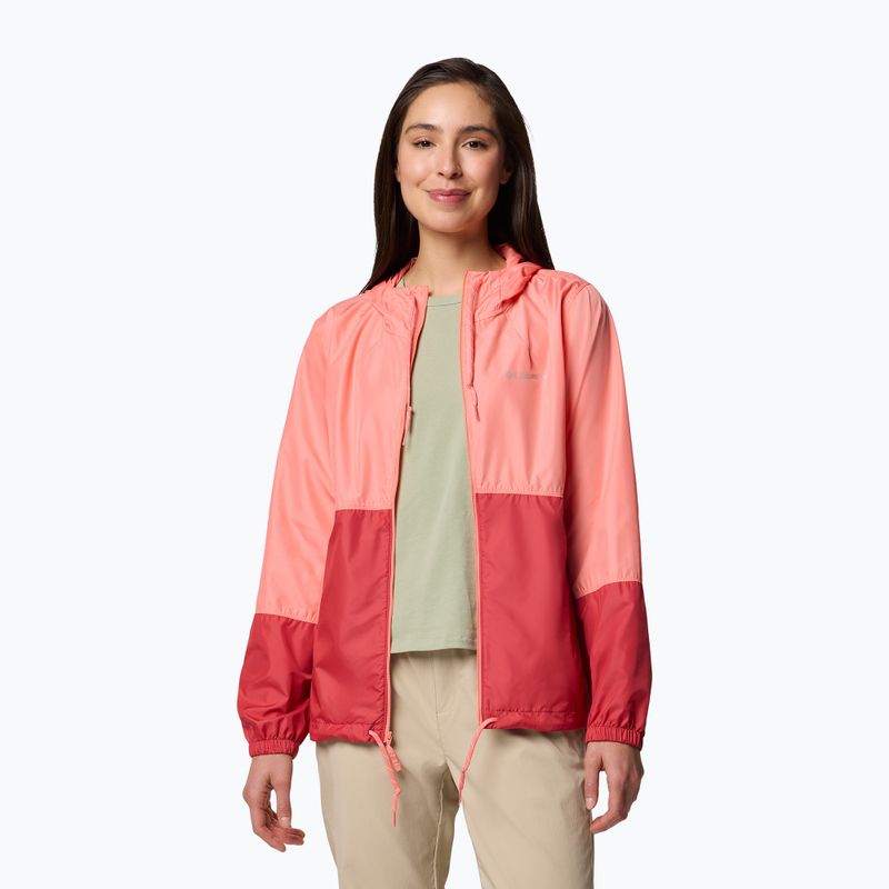 Dámska vetrovka Columbia Flash Forward II Windbreaker alpenglow/daredevil 4