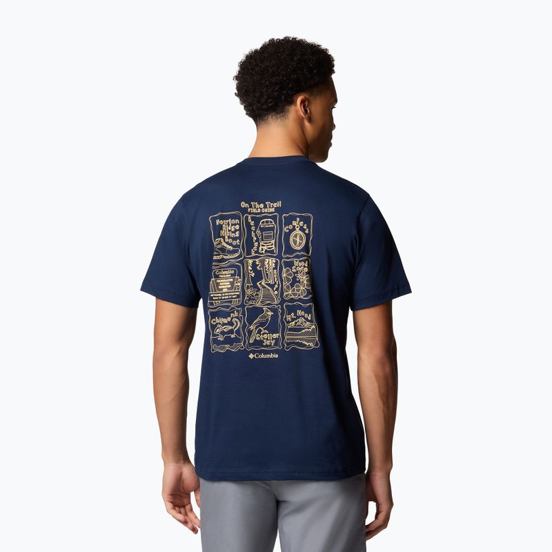 Pánske tričko Columbia Kettle River Back Graphic Tee collegiate navy 2