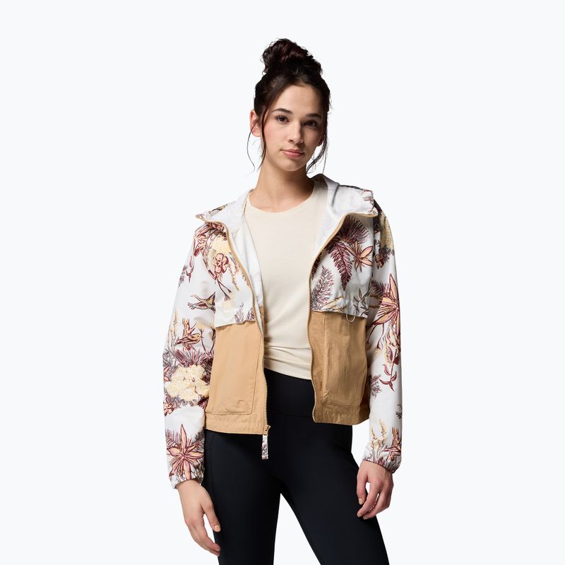 Dámska vetrovka Columbia Spire Valley Printed Windbreaker sea salt outbac 6