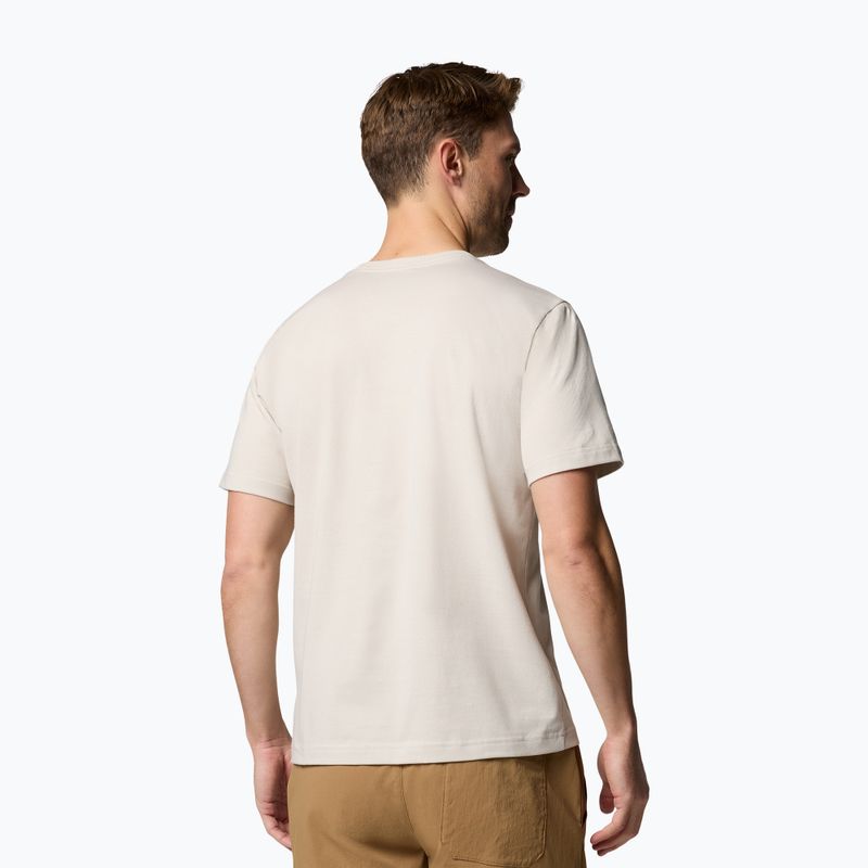 Pánske tričko Columbia Tunnel Valley Graphic Tee dark stone/naturally inclined 3