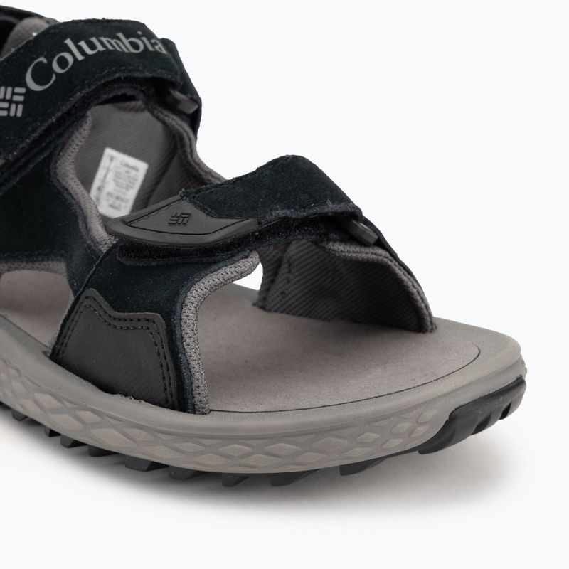 Pánske sandále Columbia Konos Hiker 3-Strap black/city grey 7