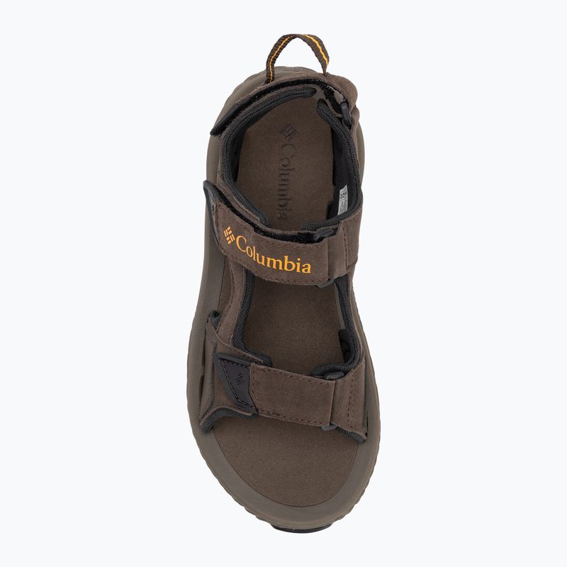 Pánske sandále Columbia Konos Hiker 3-Strap cordovan/mud 5