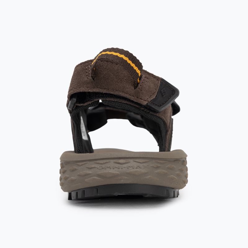 Pánske sandále Columbia Konos Hiker 3-Strap cordovan/mud 6