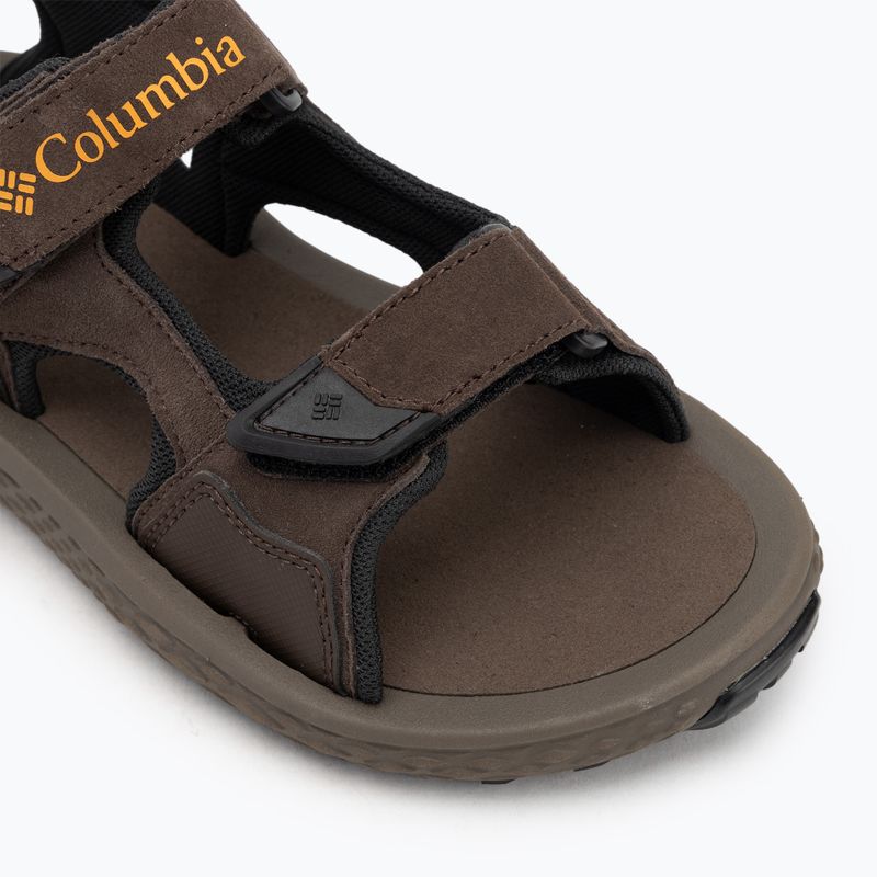 Pánske sandále Columbia Konos Hiker 3-Strap cordovan/mud 7