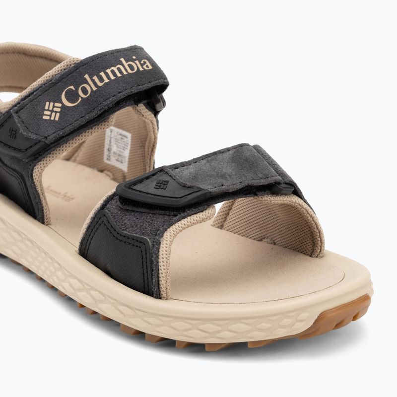 Pánske sandále Columbia Konos Hiker 2-Strap shark/antient fossil 7
