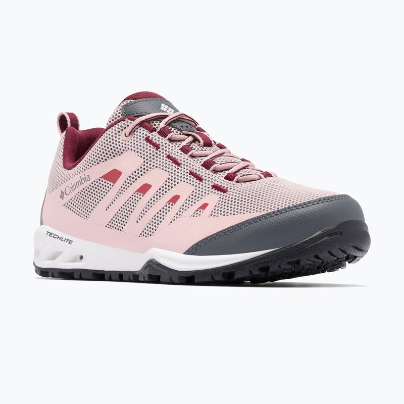 Dámske turistické topánky Columbia Vapor Vent icy pink haze/chlanti 10