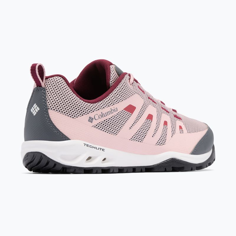 Dámske turistické topánky Columbia Vapor Vent icy pink haze/chlanti 12