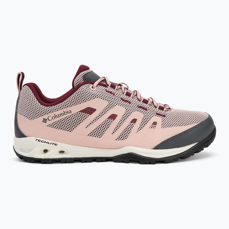 Dámske turistické topánky Columbia Vapor Vent icy pink haze/chlanti 2