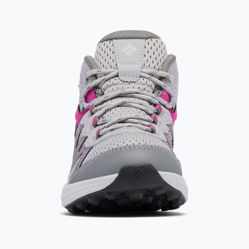 Detské turistické topánky Columbia Youth Peakfreak Rush Mid Waterproof ti grey steel/teal 5