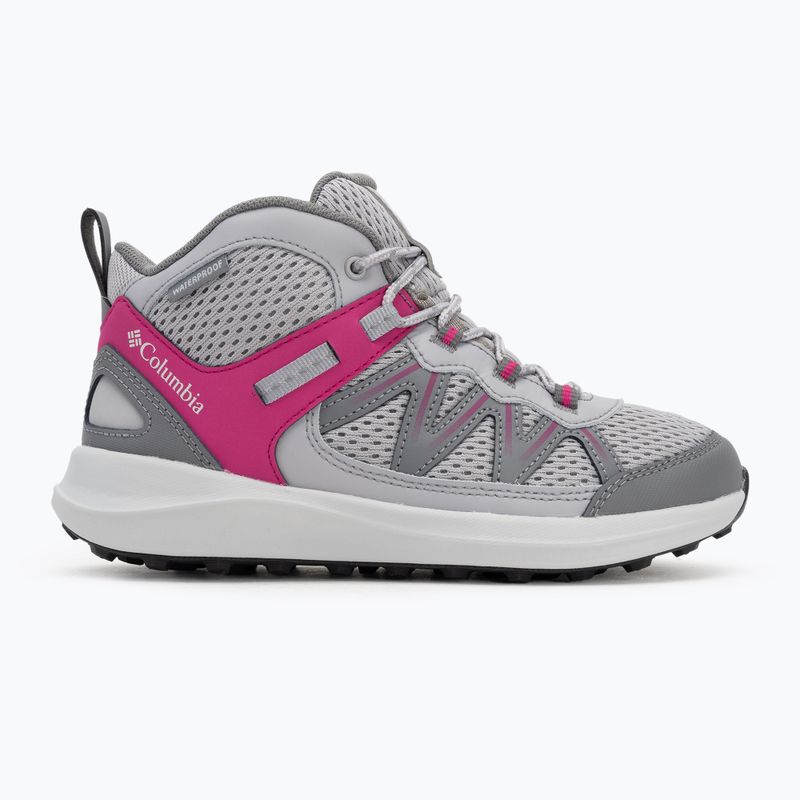 Detské turistické topánky Columbia Youth Peakfreak Rush Mid Waterproof ti grey steel/teal 2