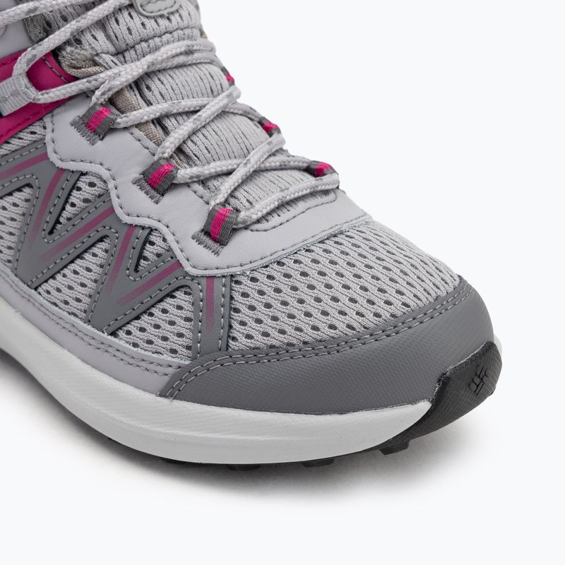 Detské turistické topánky Columbia Youth Peakfreak Rush Mid Waterproof ti grey steel/teal 7