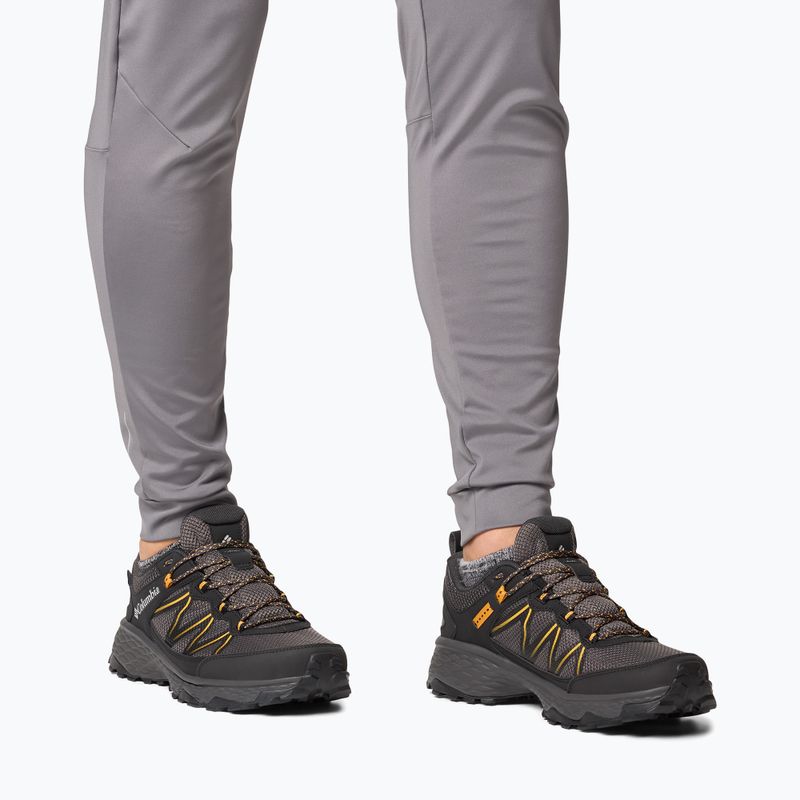 Pánske trekingové topánky Columbia Peakfreak Rush Outdry black/raw honey 17