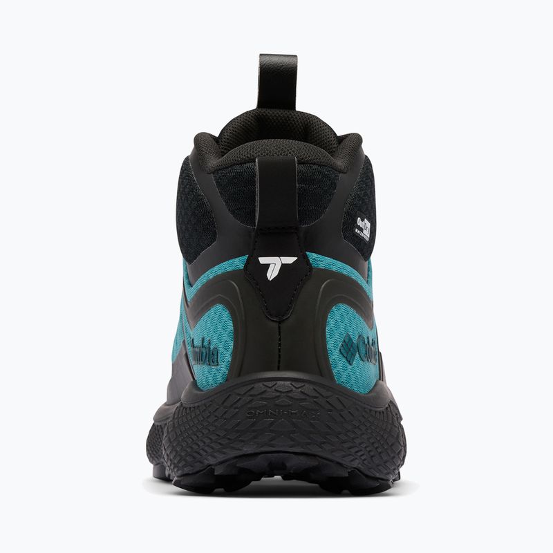 Dámske turistické topánky Columbia Escape Thrive Titanum Mid Outdry teal/black 14