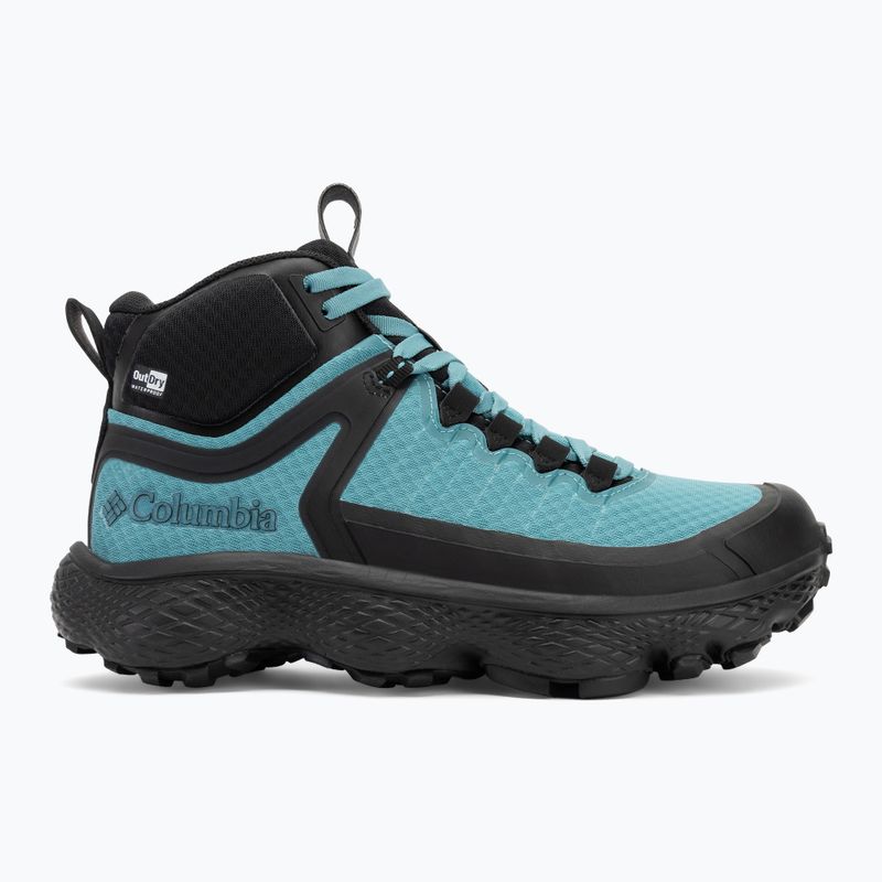 Dámske turistické topánky Columbia Escape Thrive Titanum Mid Outdry teal/black 2