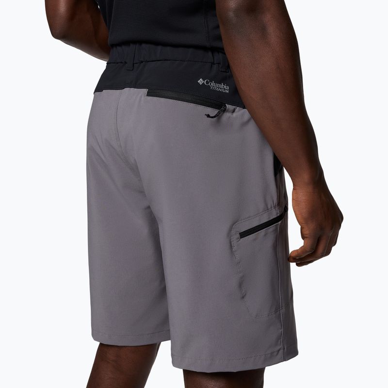 Pánske trekingové šortky Columbia Triple Canyon II city grey  6