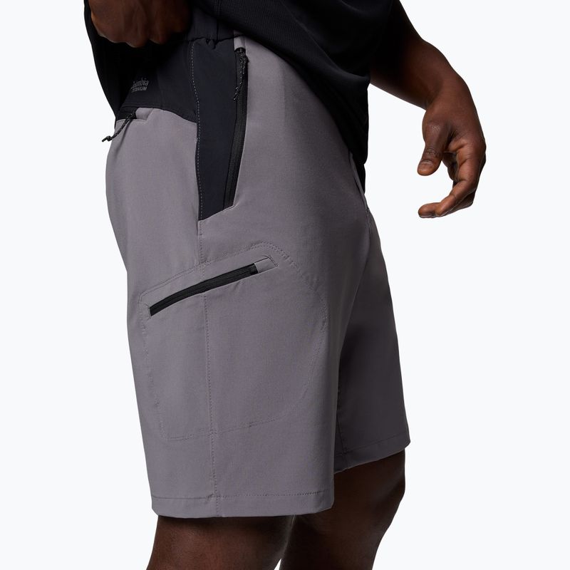 Pánske trekingové šortky Columbia Triple Canyon II city grey  7
