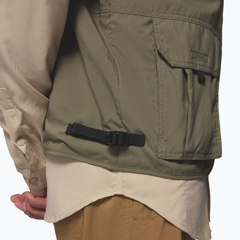 Pánska trekingová vesta Columbia Silver Ridge Utility stone green 6