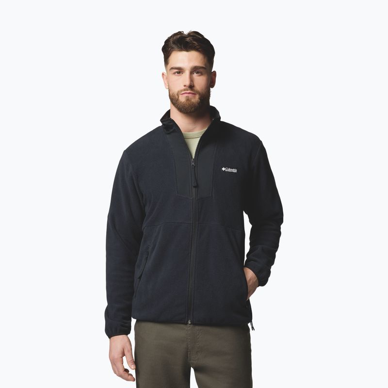 Pánska mikina Columbia Sequoia Grove FZ Fleece black