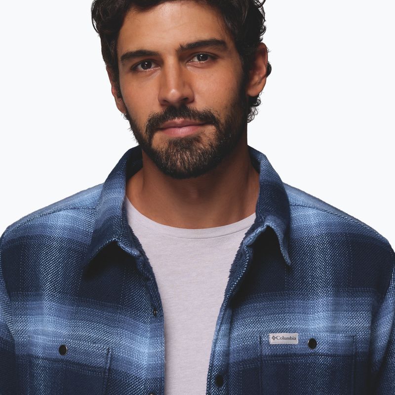 Pánska košeľa Columbia Windward II collegiate navy blurred ombre 6