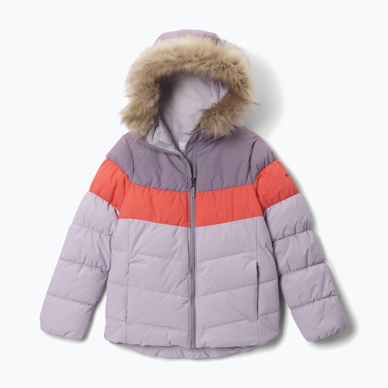 Detská lyžiarska bunda Columbia Arctic Blast III lavender pearl/zing/shale purple