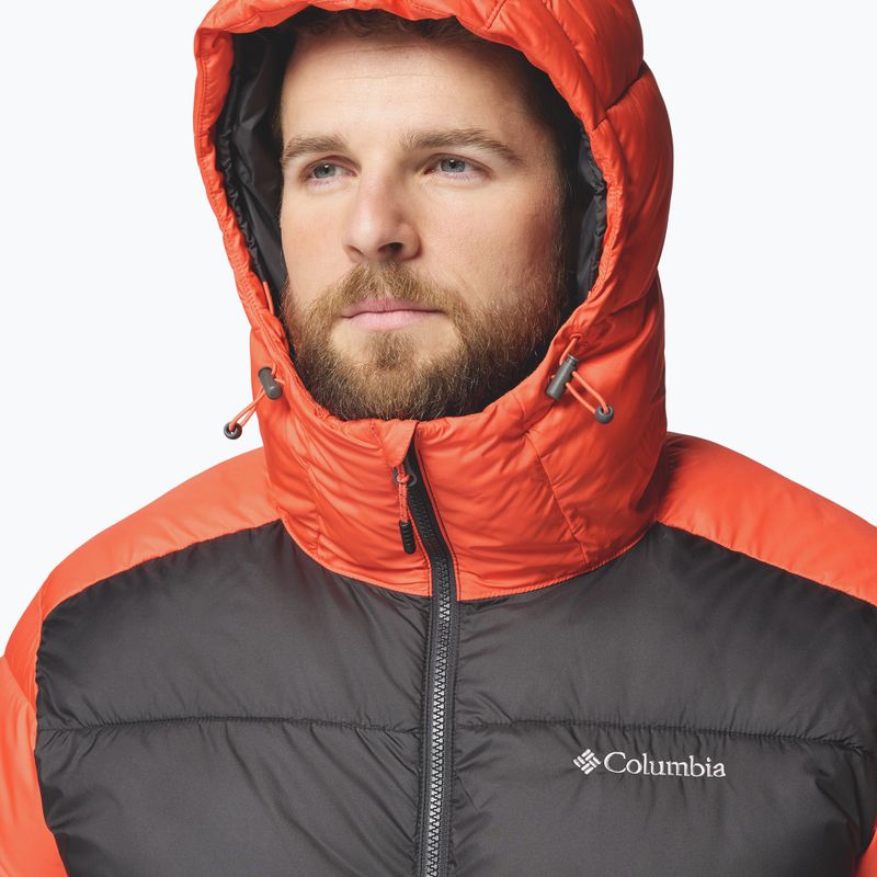 Pánska zateplená bunda Columbia Pike Lake II Hooded zing/shark 6