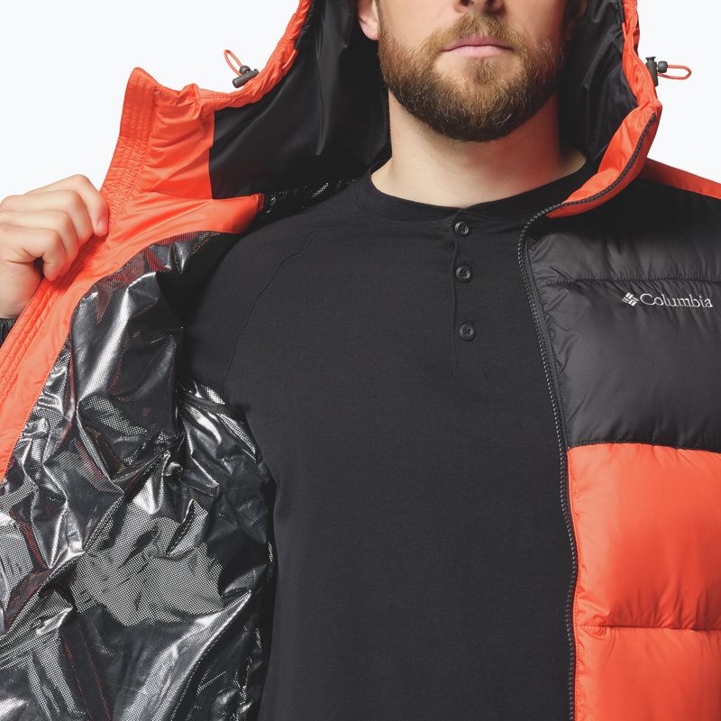 Pánska zateplená bunda Columbia Pike Lake II Hooded zing/shark 9