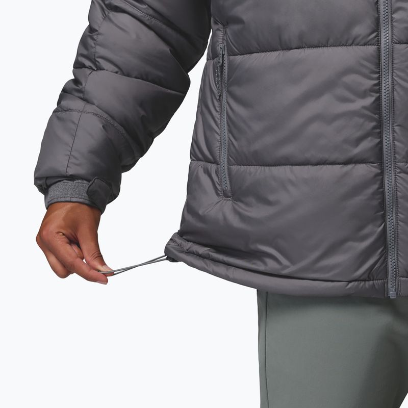 Pánska zateplená bunda Columbia Pike Lake II Hooded city grey 9