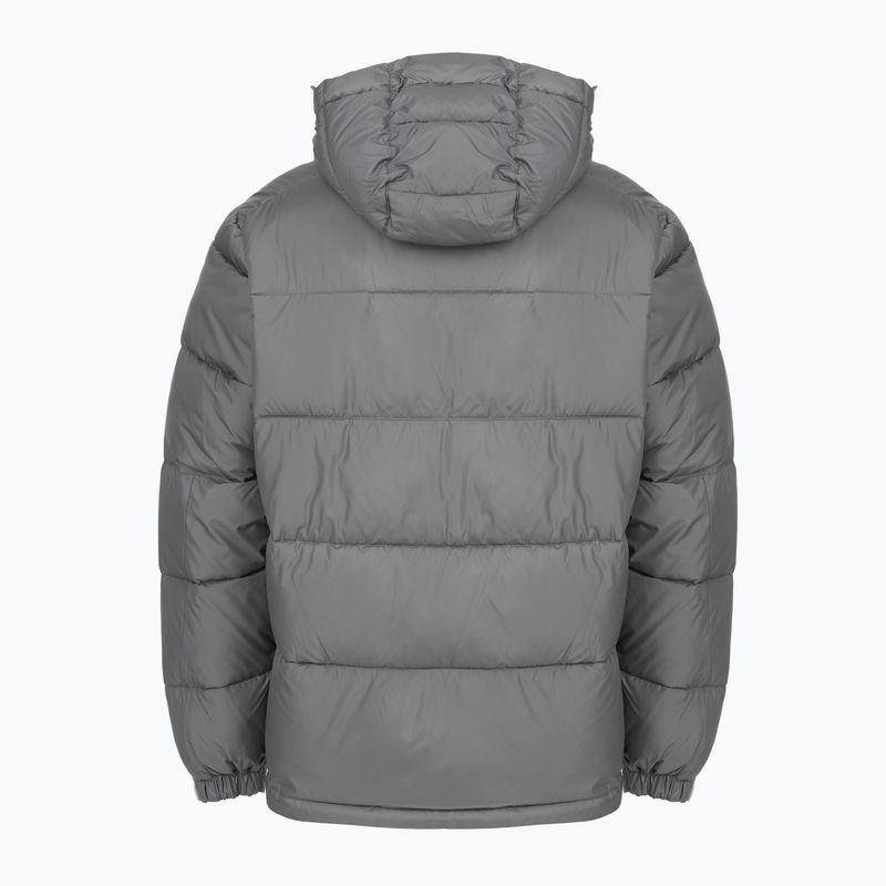 Pánska zateplená bunda Columbia Pike Lake II Hooded city grey 2