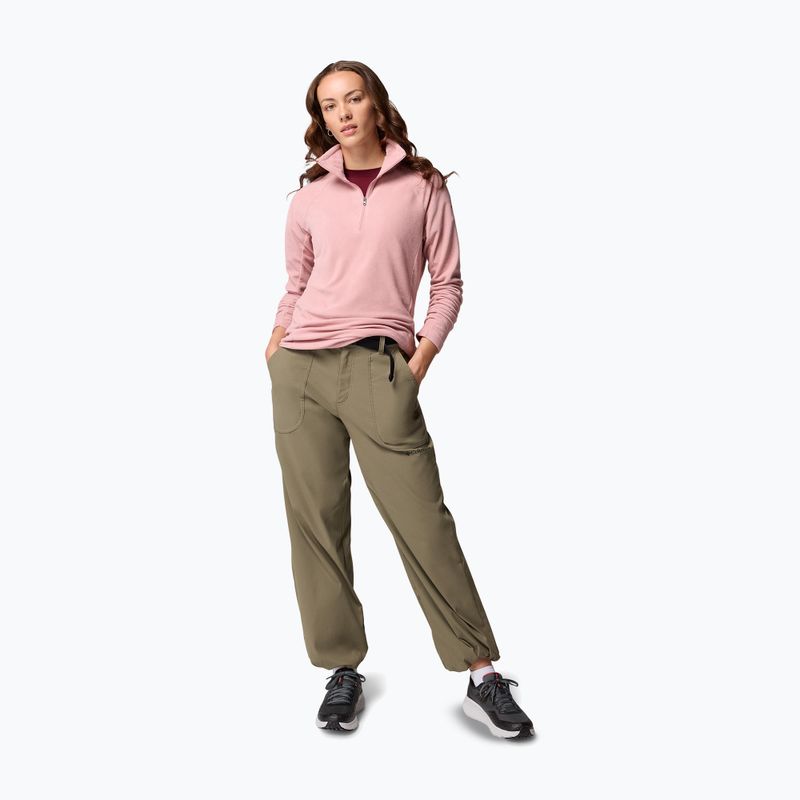 Dámska fleecová mikina Columbia Glacial IV 1/2 Zip eraser pink 2