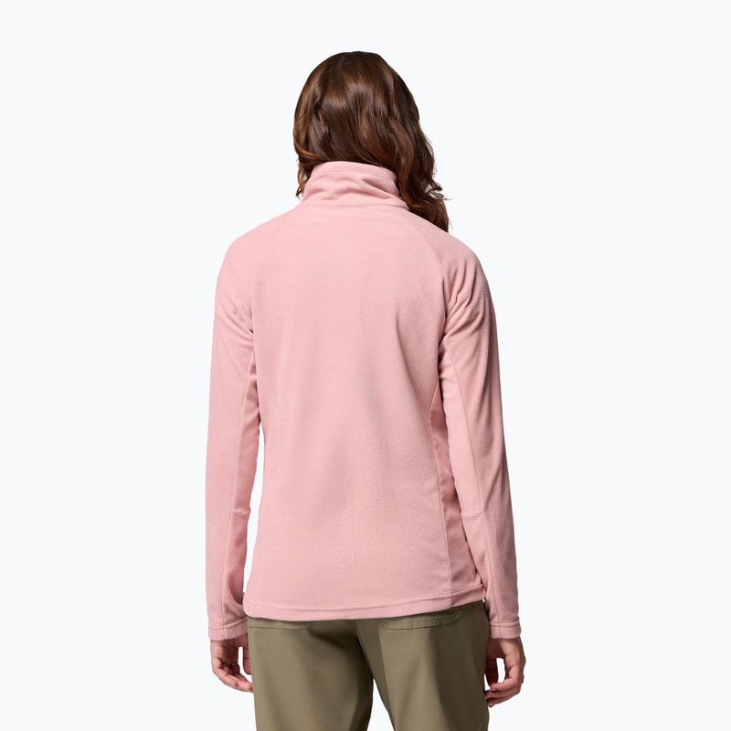 Dámska fleecová mikina Columbia Glacial IV 1/2 Zip eraser pink 3