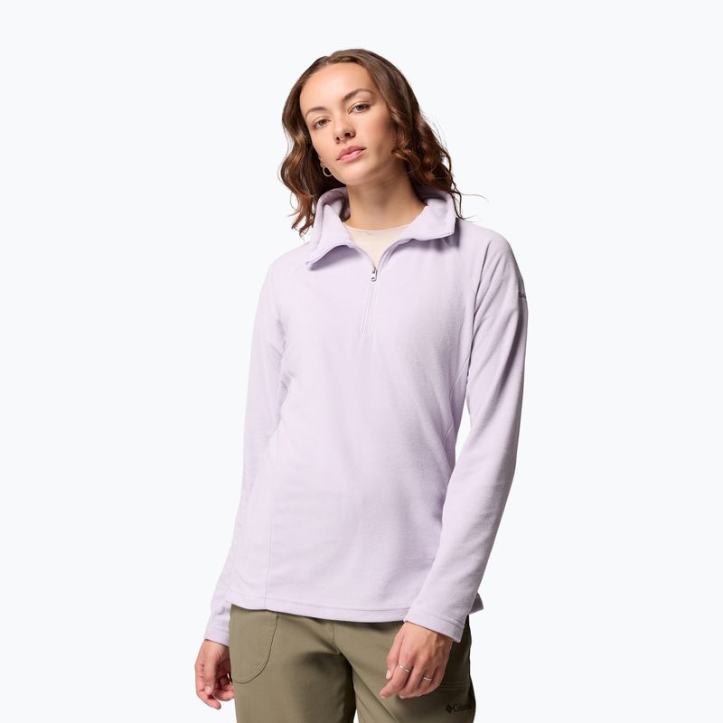 Dámska flísová mikina Columbia Glacial IV 1/2 Zip lavender pearl