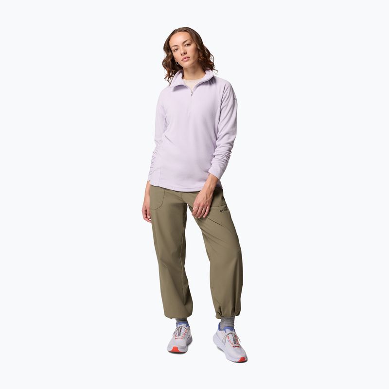 Dámska flísová mikina Columbia Glacial IV 1/2 Zip lavender pearl 2