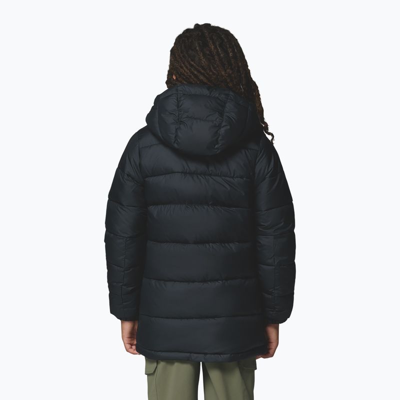 Detská zateplená bunda Columbia Pike Lake Mid black 10