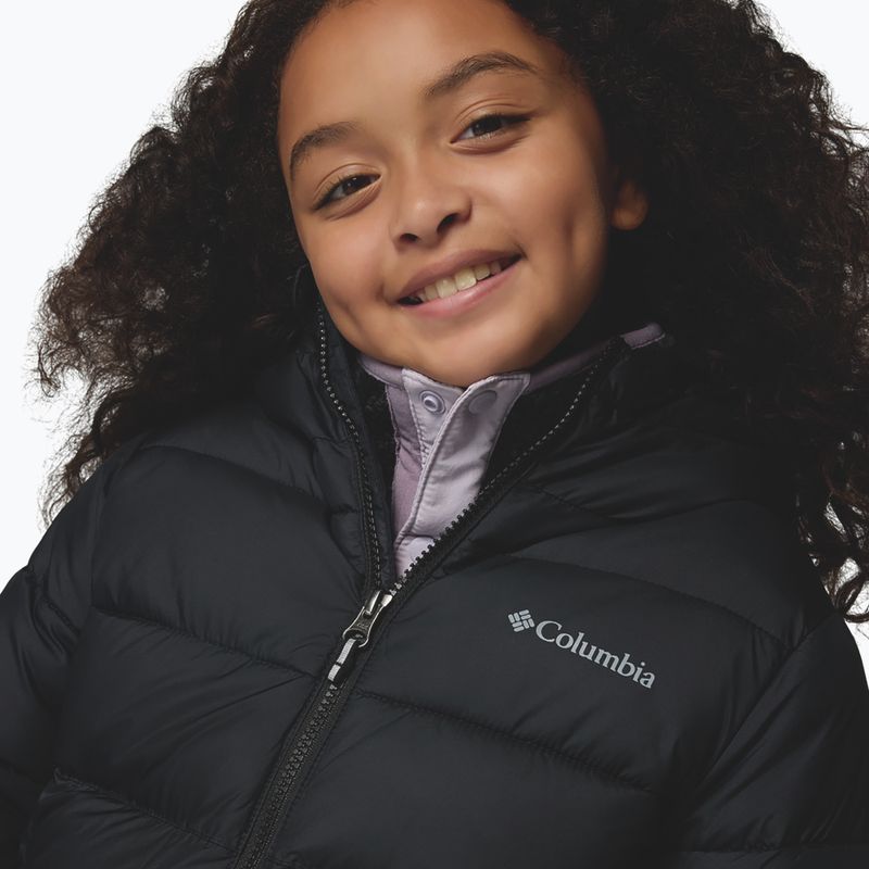 Detská zateplená bunda Columbia Pike Lake Mid black 12