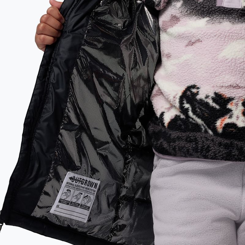 Detská zateplená bunda Columbia Pike Lake Mid black 16