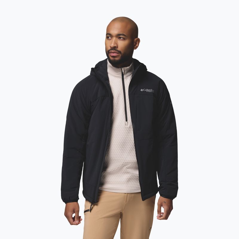 Pánska zateplená bunda Columbia Silver Leaf Lite Hooded black 5