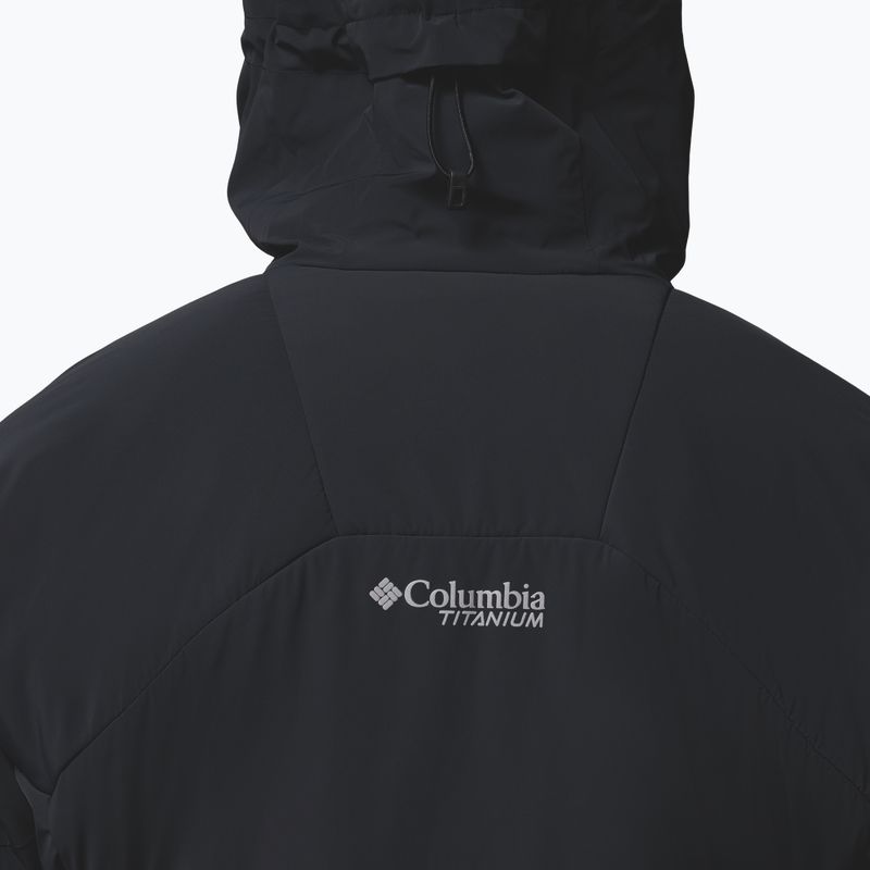 Pánska zateplená bunda Columbia Silver Leaf Lite Hooded black 8