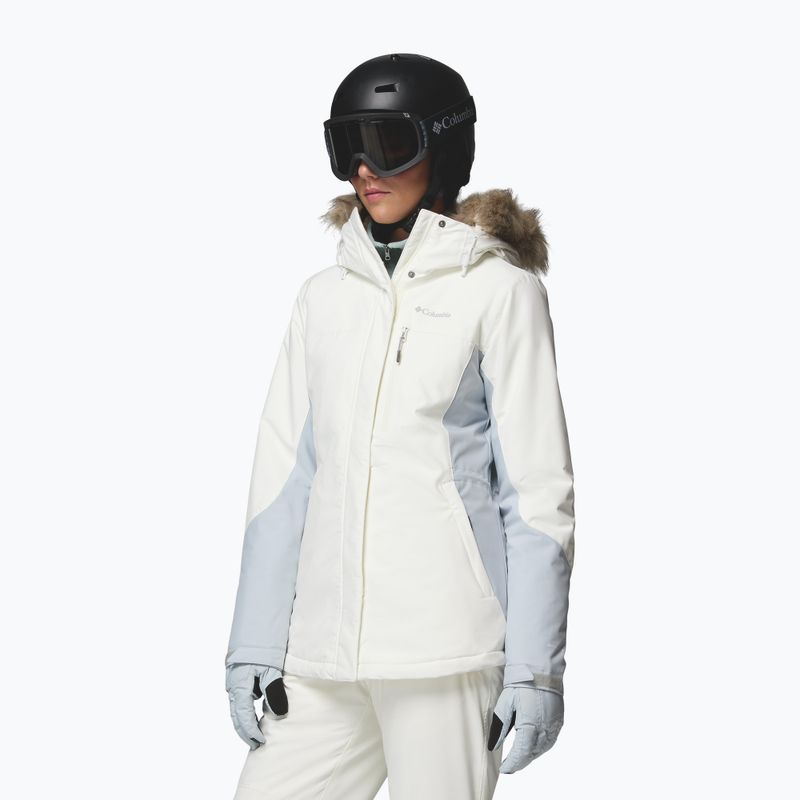 Dámska lyžiarska bunda Columbia Ava Alpine II Ins sea salt/cirrus grey 4